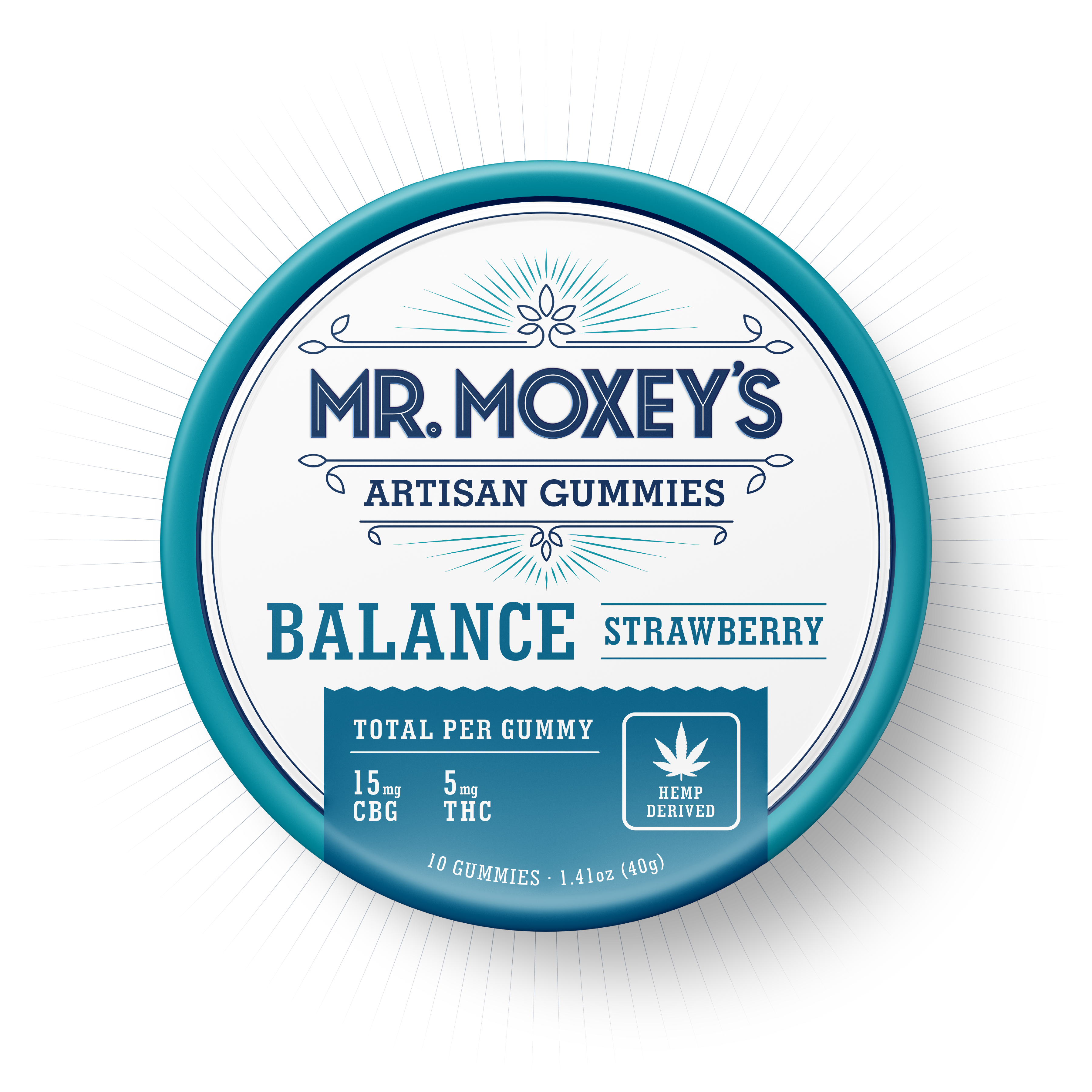 Mood Boosting Gummies | Balance Strawberry Gummies | Mr. Moxey's