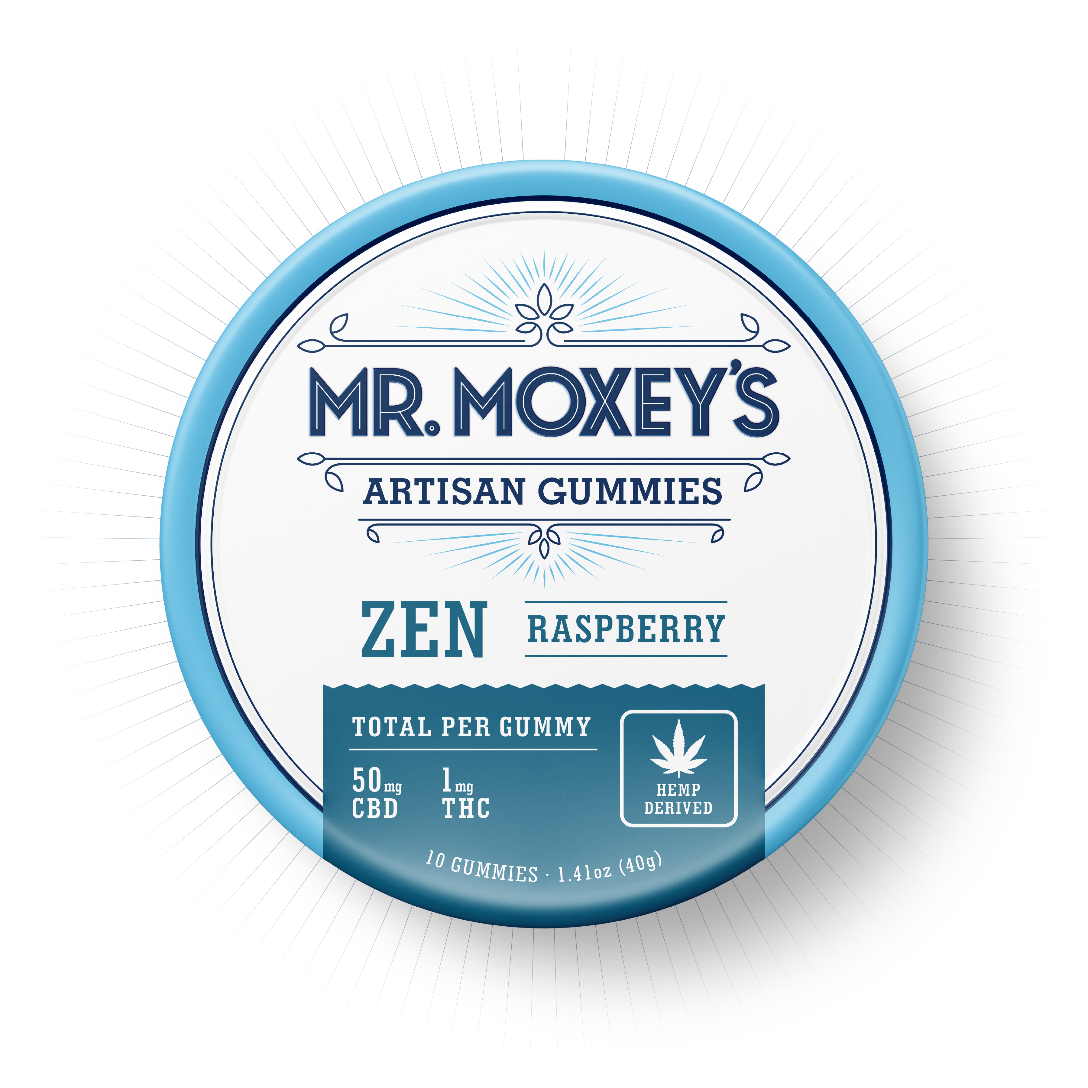 Calm Gummies | Zen Raspberry Gummies | Mr. Moxey's