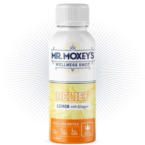 Relief THC|CBD|CBG Lemon Ginger Shots (6 pack)