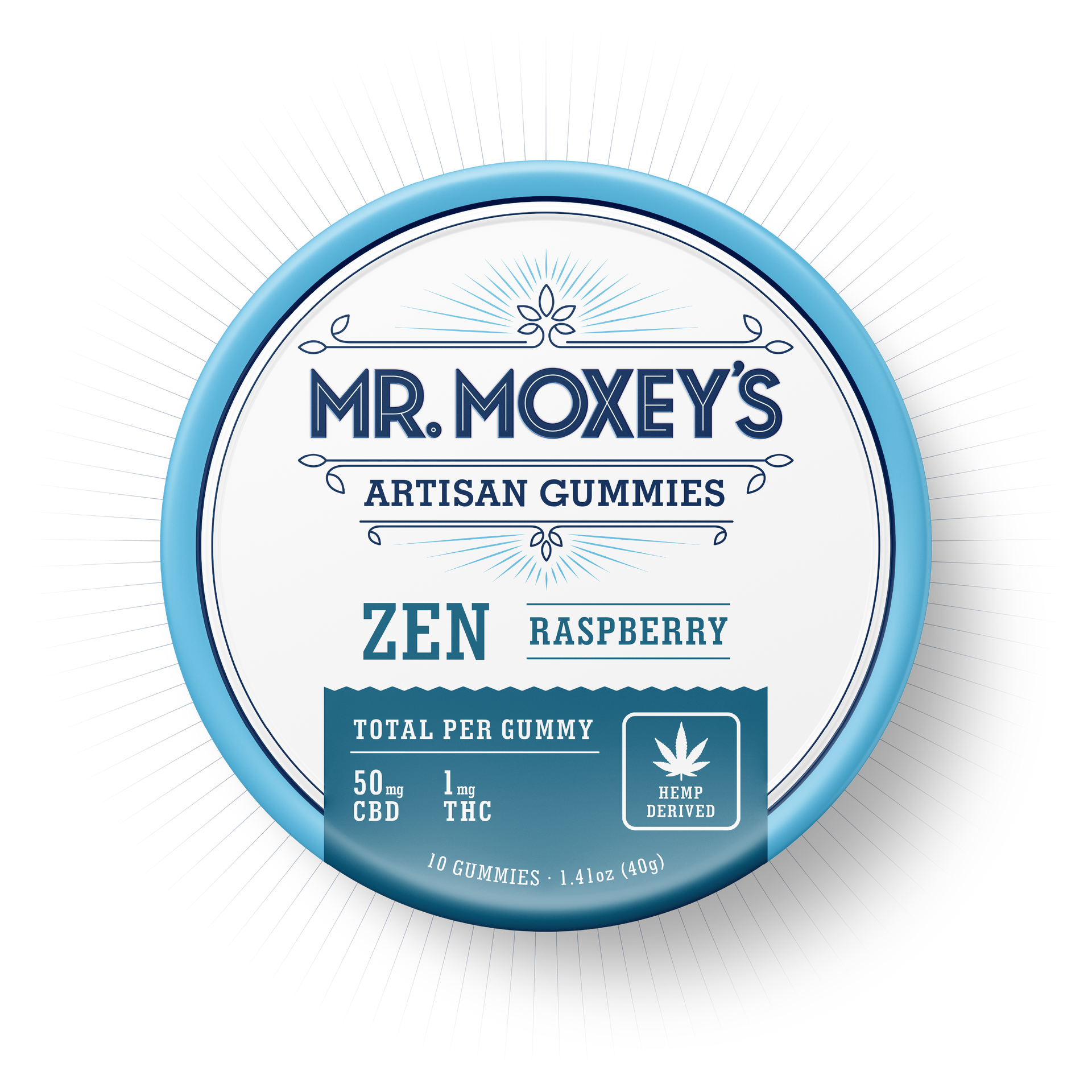 Calm Gummies | Zen Raspberry Gummies | Mr. Moxey's