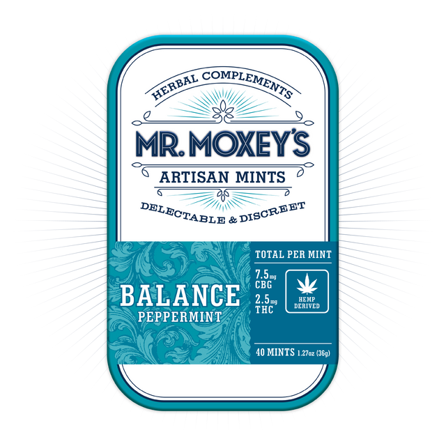 Mood Mints | Balance Peppermint Mints | Mr. Moxey's
