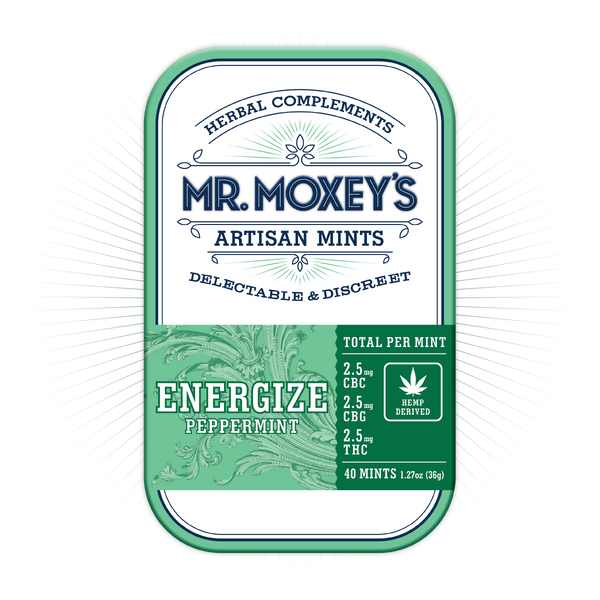 Focus Mints | Energize Peppermint Mints | Mr. Moxey's