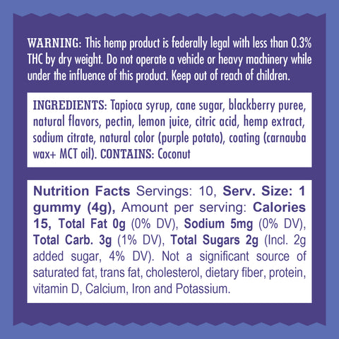 Dream THC|CBD|CBN Elderberry Gummy
