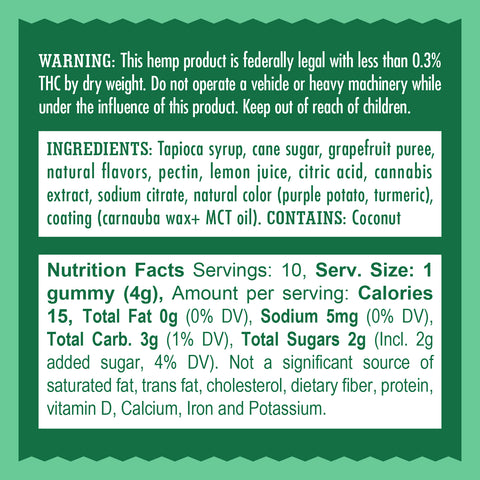 Energize THC|CBC Grapefruit Gummy