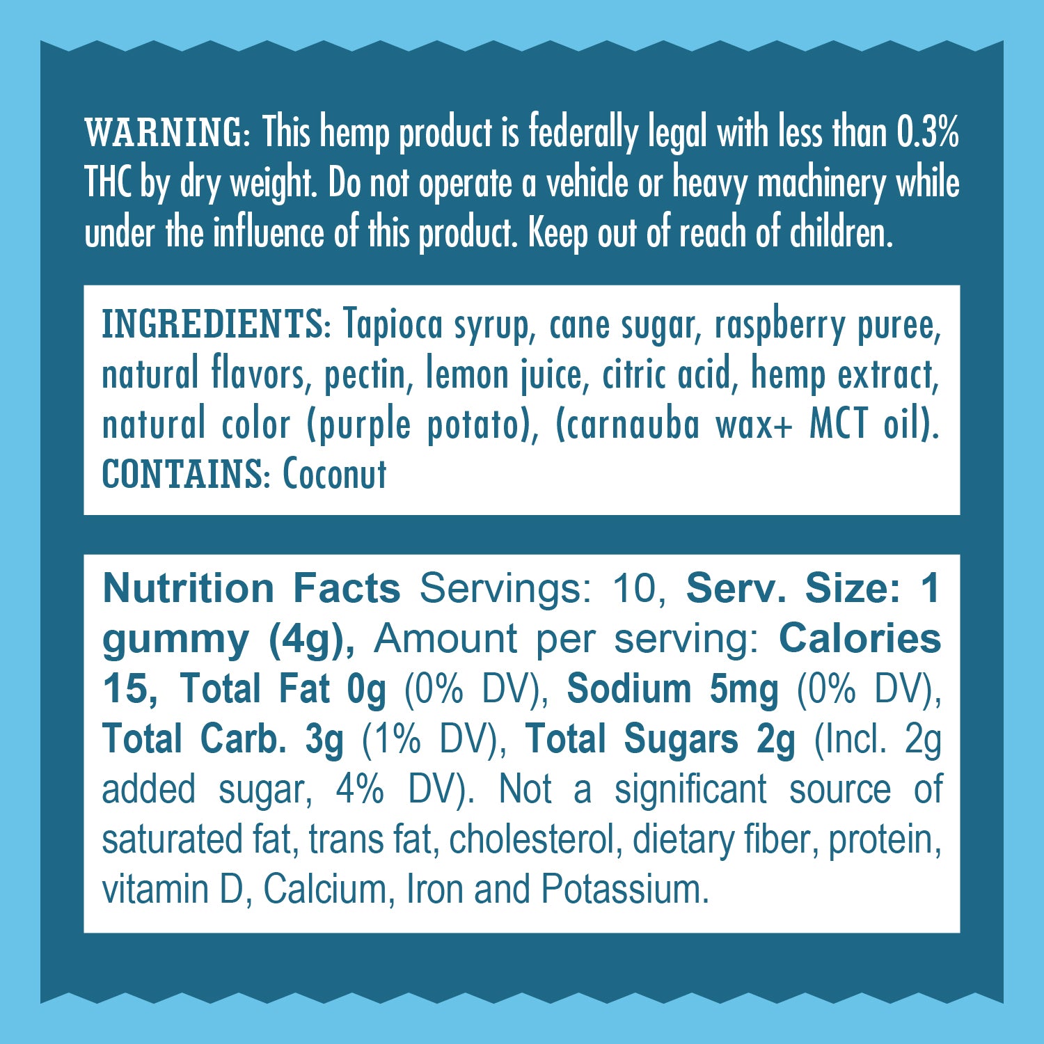 Calm Gummies | Zen Raspberry Gummies | Mr. Moxey's