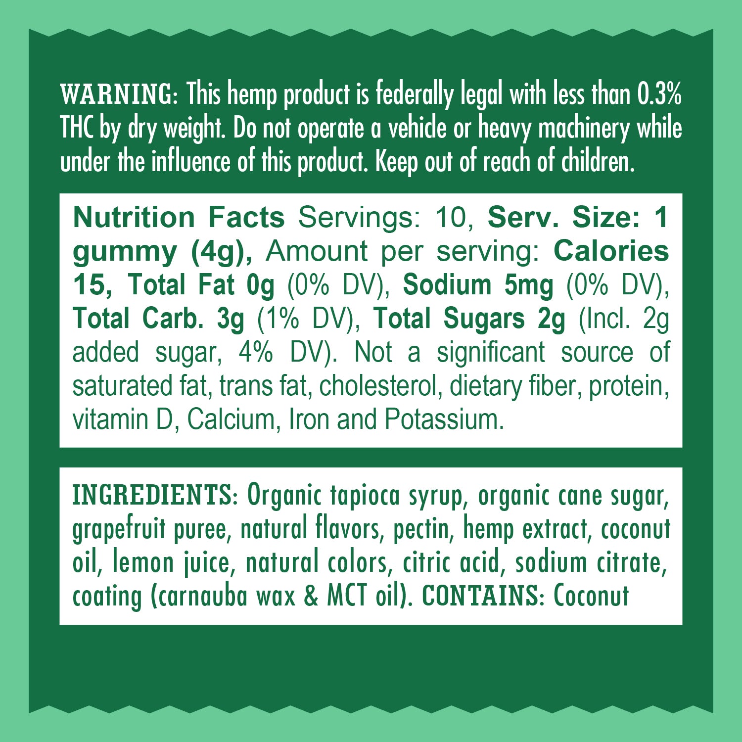 Focus Gummies | Energize Grapefruit Gummies | Mr. Moxey's