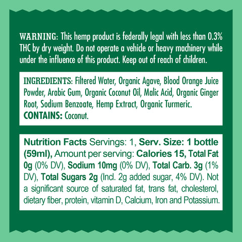 Energize THC|CBC Blood Orange Shots (6 pack)