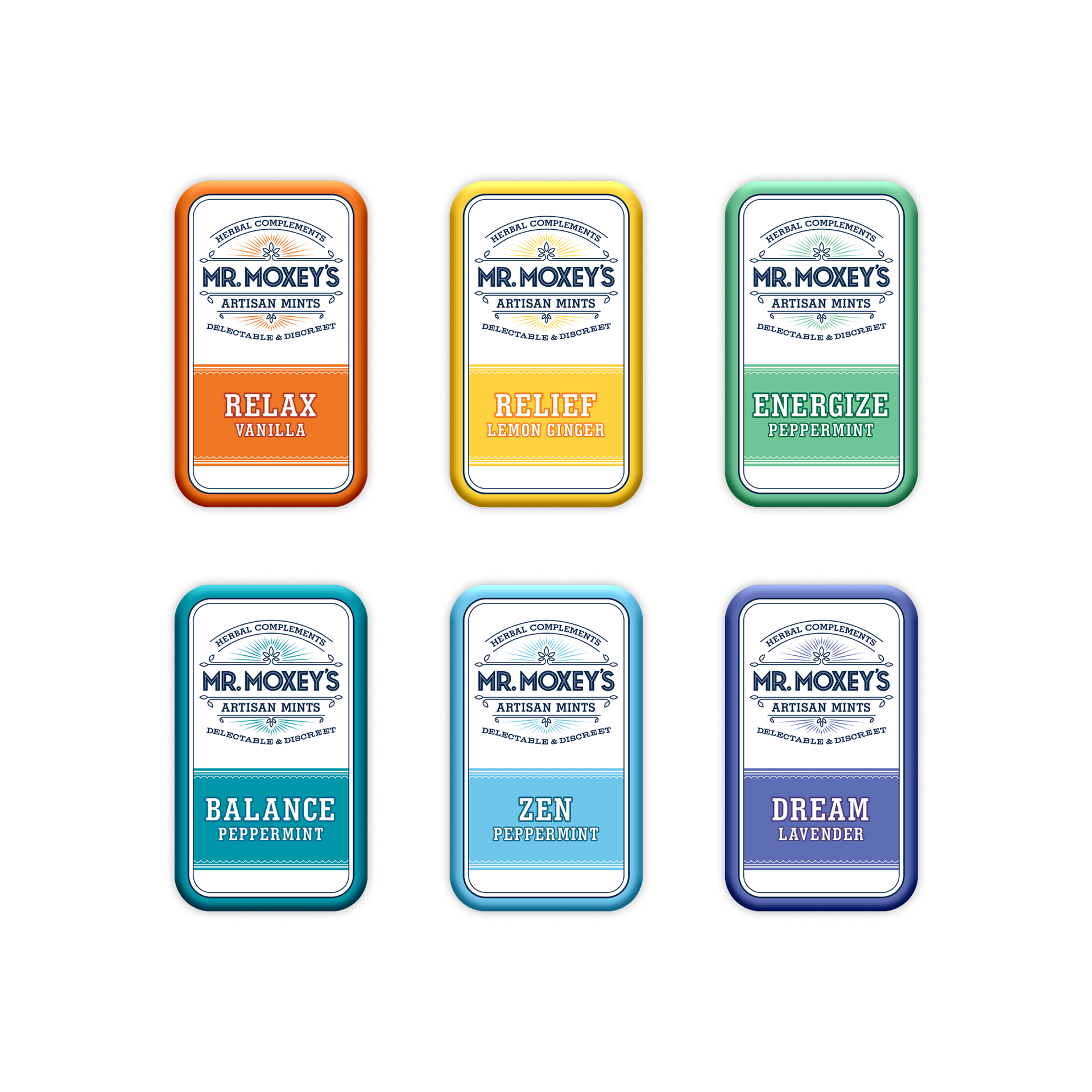 Completeness 缶バッジ(57mm/モーティスver.) 10個 Rainbow Pack (Trial Size) – Mr. Moxey's