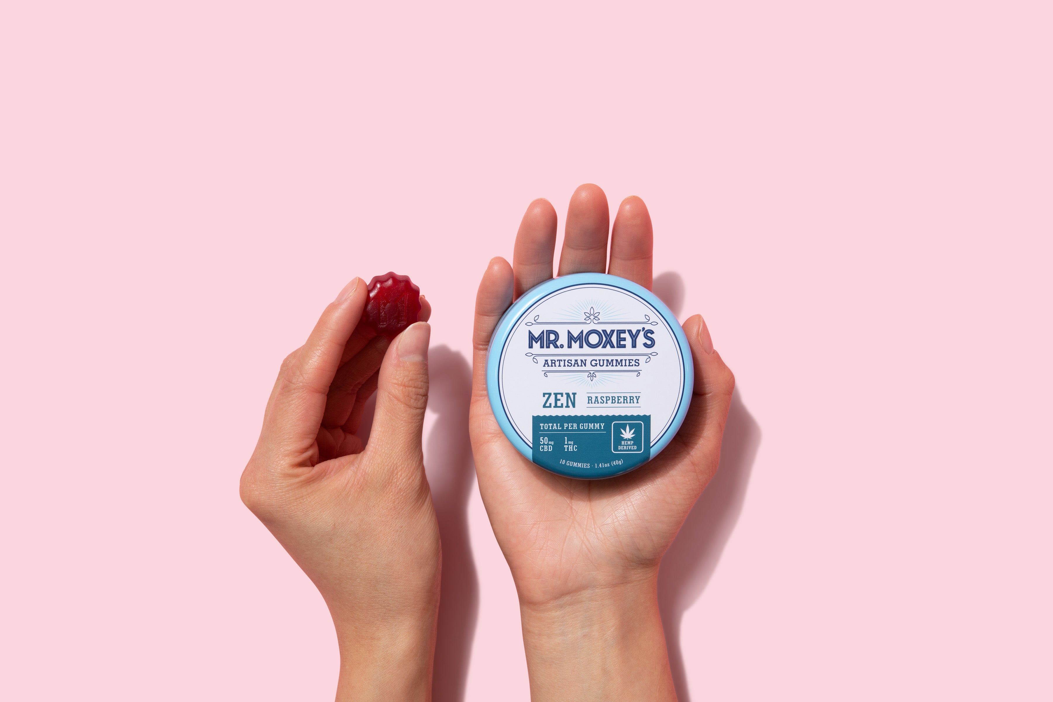 Calm Gummies | Zen Raspberry Gummies | Mr. Moxey's