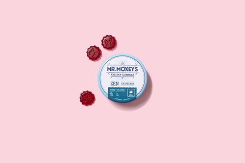 Zen CBD|THC Raspberry Gummies