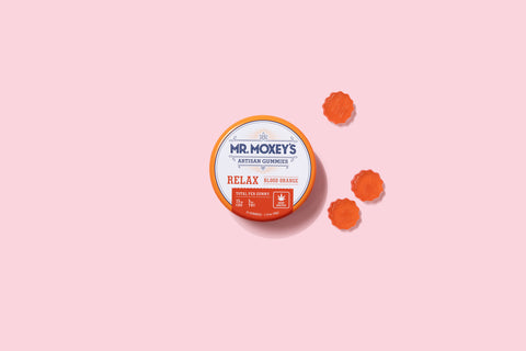 Relax CBD|THC Blood Orange Gummies