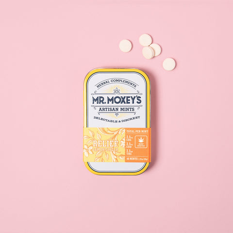 Relief CBG|CBD|THC Lemon Ginger Mints