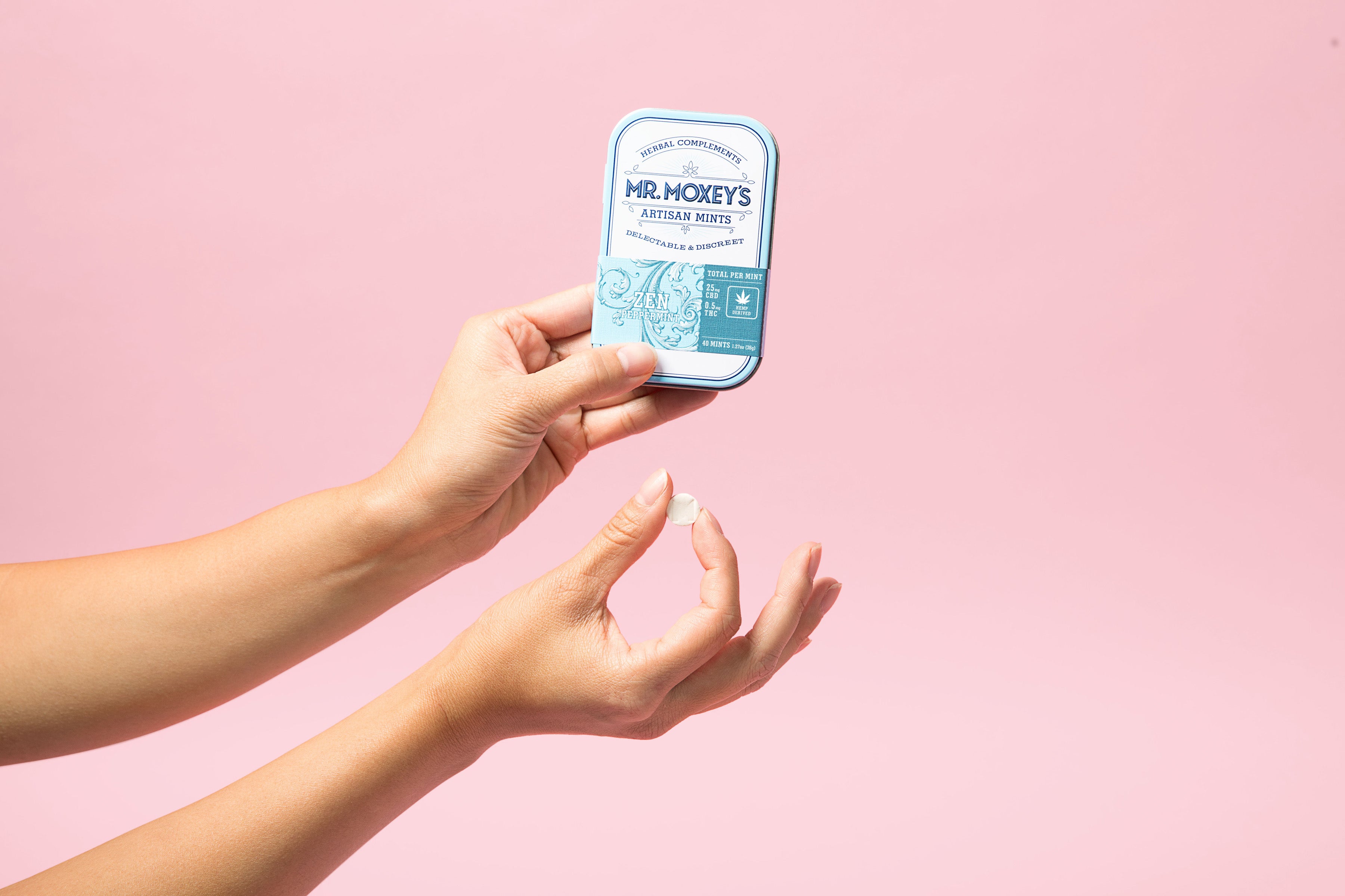 Calm Mints | Zen Peppermint Mints | Mr. Moxey's