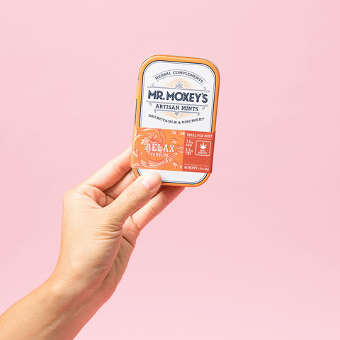 Relax CBD|THC Vanilla Mints