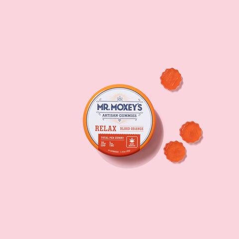 Relax CBD|THC Blood Orange Gummy