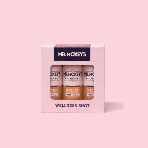 Relief THC|CBD|CBG Lemon Ginger Shots (6 pack)