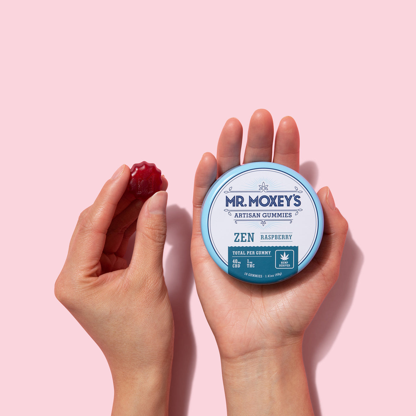 Calm Gummies | Zen Raspberry Gummies | Mr. Moxey's